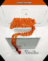 
              Carnelian Mala Beads
            