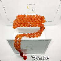 Carnelian Mala Beads