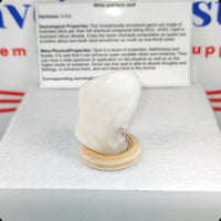 white opal tumbled stone