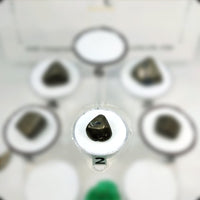 Pyrite tumbled stone