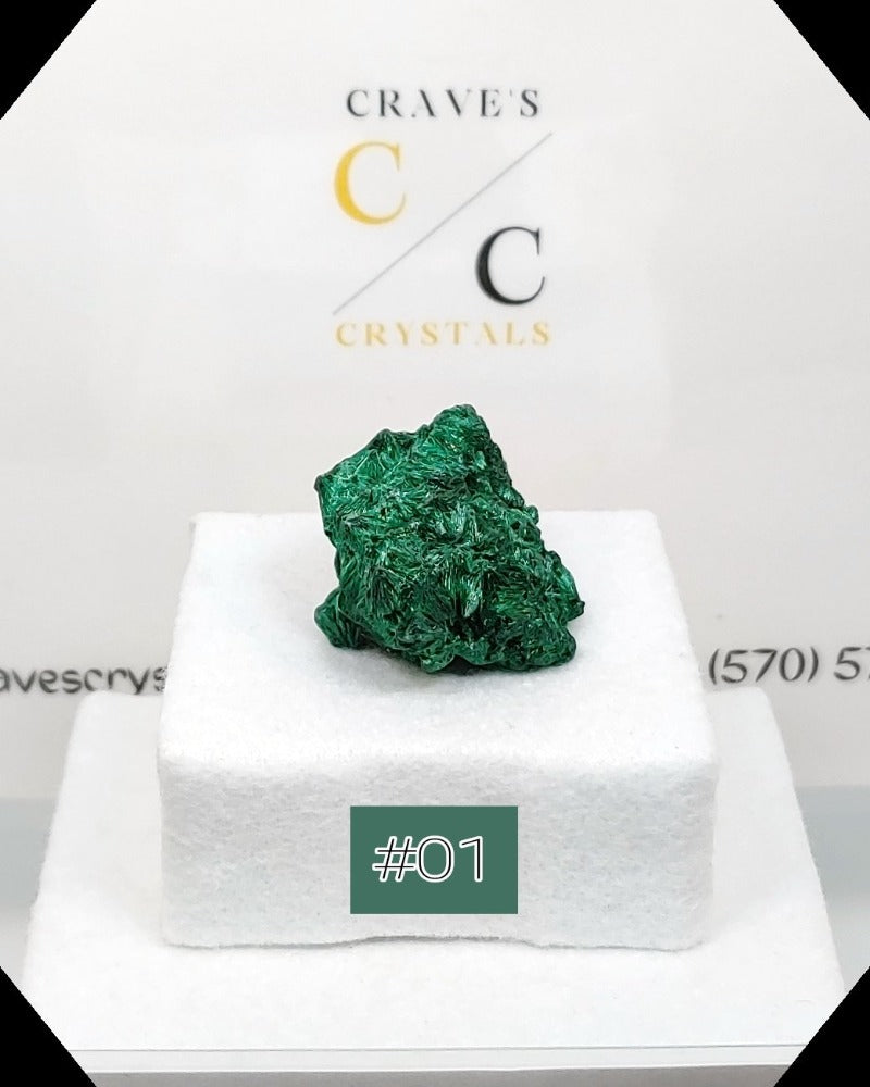 Fibrous malachite Congo