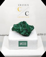 
              Fibrous malachite Congo
            