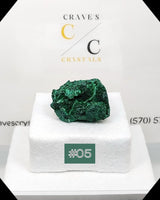 
              Fibrous malachite Congo
            