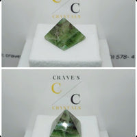 Fluorite pyramid