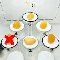Orange Calcite (A)(Lg) Tumbled Stone