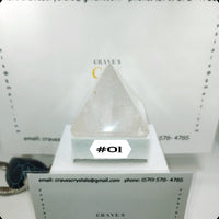 Clear Quartz Pyramid