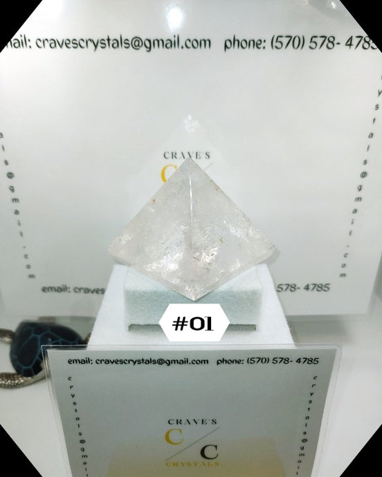 Clear Quartz Pyramid