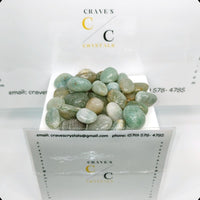 green aventurine tumbled Stone