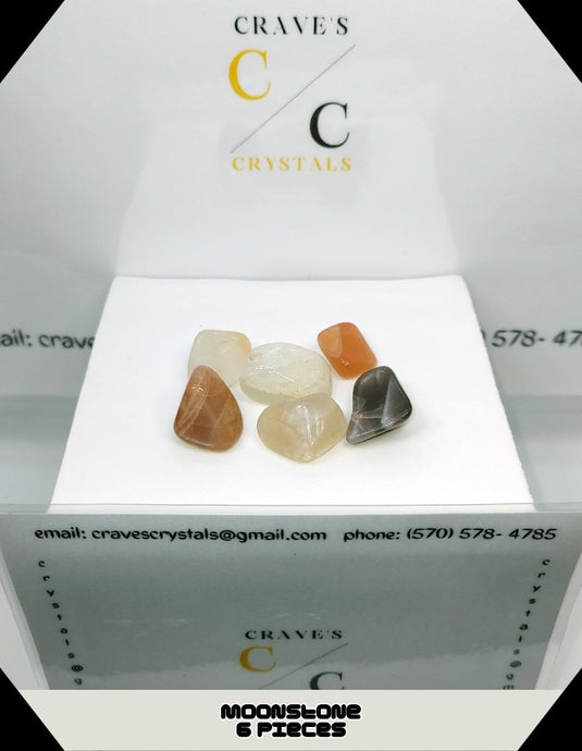 Moonstone Tumbled Stones