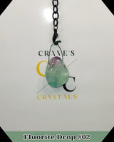 
              Fluorite Drop Bead Pendant
            