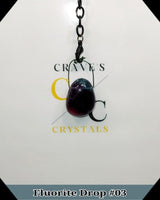 
              Fluorite Drop Bead Pendant
            