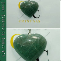 Green Aventurine Heart Pendant