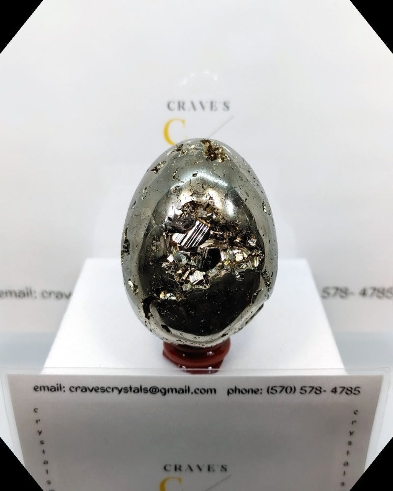 Pyrite Egg