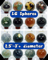 
              Spheres (Lg) 2.5" - 3"
            