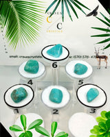 
              Amazonite (A+)(Med-Lg) Type 1 Tumbled Stone
            