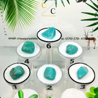 Amazonite (A+)(Med-Lg) Type 1 Tumbled Stone