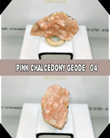 
              Pink Chalcedony Geode
            