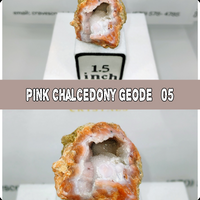Pink Chalcedony Geode