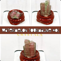 Watermelon Tourmaline Termination