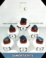 
              Dumortierite (Med.)(Type 2) Tumbled Stone
            