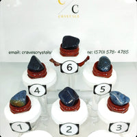 Dumortierite (Med.)(Type 2) Tumbled Stone