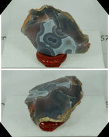 
              Agate Slab Pink White & Blue
            